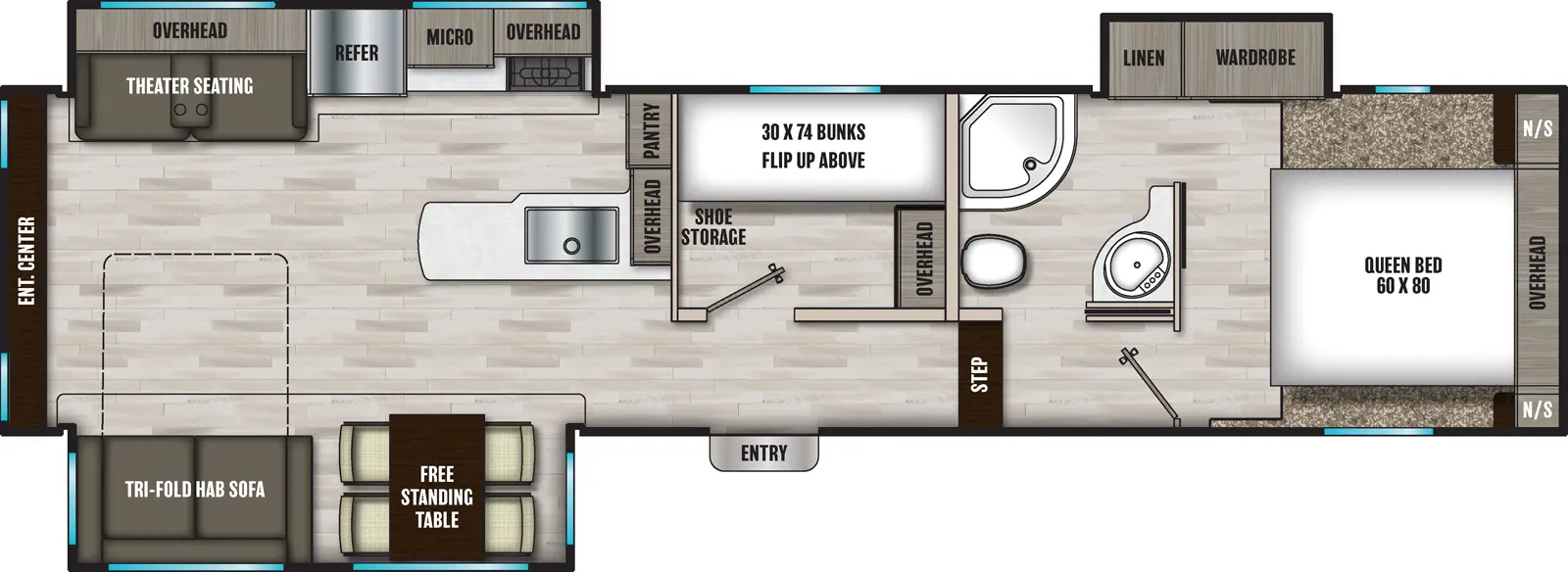 Phoenix 30BH Floorplan